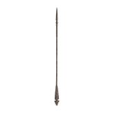 A Persian horseman's iron javelin (jarid), ca. 1800