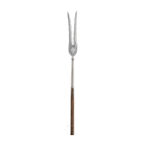 A Persian forked lance, mid-19th century