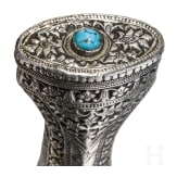 A silver-mounted Buchara khanjar, 18th century