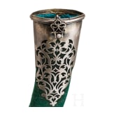A silver mounted Persian kandjar, ca. 1800