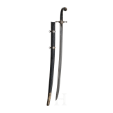 A Persian Shamshir with a fine wootz blade, circa 1800