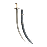 A Shamshir with wooz blade, circa 1800