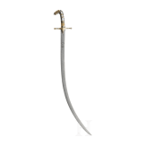 A Shamshir with wooz-blade, 1st half of the 19th century