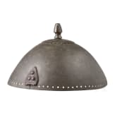 An Indian bronze kulah khud helmet, 17th/18th century