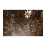 An Indian silver damascened iron shield (sipar), circa 1900