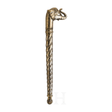 An Indian ceremonial mace, 19th century