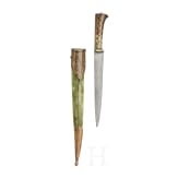 An Indian kard with wootz blade, 19th century