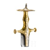 An Indian tulwar with gilt hilt, ca. 1800