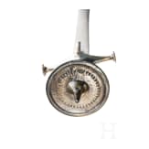 An Indian tulwar with silver plated hilt, ca. 1800