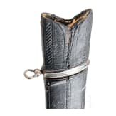 An Indian tulwar with silver plated hilt, ca. 1800