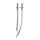 Two Indian tulwars, circa 1800