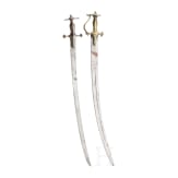 Two Indian Tulwars, 19th century