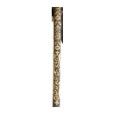 An Indian Sosun Pattah with gold damascened hilt, dated 1881