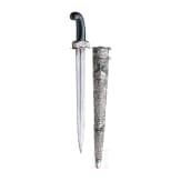 A Sino-Tibetan silver-mounted dagger, 19th century