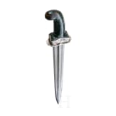 A Sino-Tibetan silver-mounted dagger, 19th century