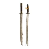 Two heavy Chinese dao, circa 1900
