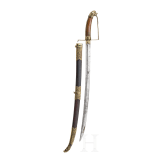 A saber with lion's head pommel, Cambodia, 19th century
