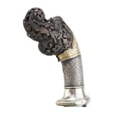 A gold- and silvermounted Malaysian Pedang, ca. 1900