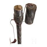 A Japanese Yazutsu holding four target arrows, Meiji period