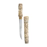 An ivory mounted Tanto, late 19th century