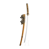A Japanese tachi with shakudo mounts, 2nd half of the Edo Period