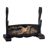 A Japanese lacquered sword stand, End of Edo/Meiji-period