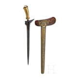 An Indonesian Kris with gold-plated hilt, Bali, first half of the 20th century