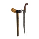 An Indonesian Java kris with old blade, 17th/19th century