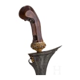 An Indonesian Java kris with old blade, 17th/19th century