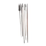 Six Central African spears, circa 1900