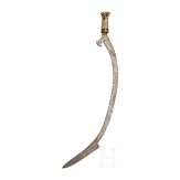 A Mambeli scimitar of the Azande, probably Congolese, 20th century