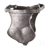 A chastity belt, collector's replica in the style of the 16th/17th century