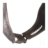 A chastity belt, collector's replica in the style of the 16th/17th century