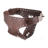 A chastity belt, collector's replica in the style of the 16th/17th century