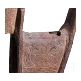 A Spanish colonial iron stirrup (estribo de cruz), Mexico,18th century