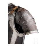 A German black-and-white pikeman's armour, circa 1600