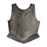 An Italian footsoldier's breastplate, ca. 1600
