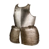 A Flemish pikeneer's breastplate with tassets, ca. 1620