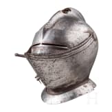 A Flemish close helmet, circa 1570
