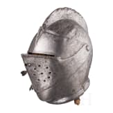 A South German close tournament helmet, circa 1580
