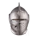 A South German close tournament helmet, circa 1580