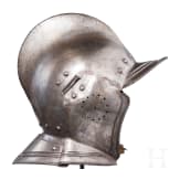 Blanke Sturmhaube in Offiziersqualit&auml;t, s&uuml;ddeutsch, um 1580