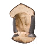 A South German or Swiss burgonet retaining the original leather lining, circa 1600
