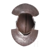 A French cuirassier officer's close helmet, ca. 1600