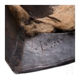 A blackened German burgonet, circa 1600