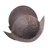 A German black-and-white Morion, ca. 1600