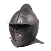 A German cuirassier's helmet, ca. 1620