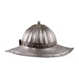 A Flemish pikeman's helmet, circa 1620