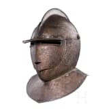 A German or Flemish cuirassier's close helmet, circa 1600