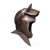 A German or Flemish cuirassier's close helmet, circa 1600